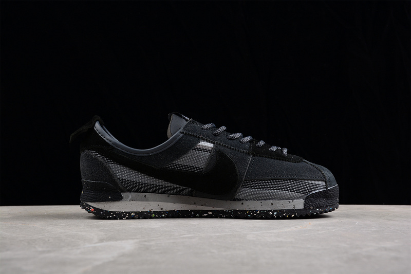 Union X Cortez Black/Black/Grey 17