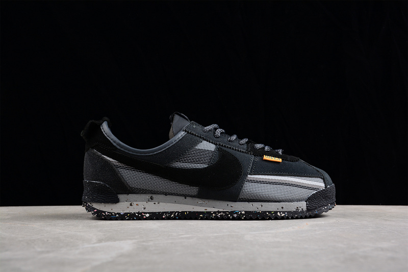 Union X Cortez Black/Black/Grey 19