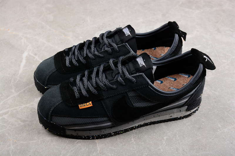 Union X Cortez Black/Black/Grey 31