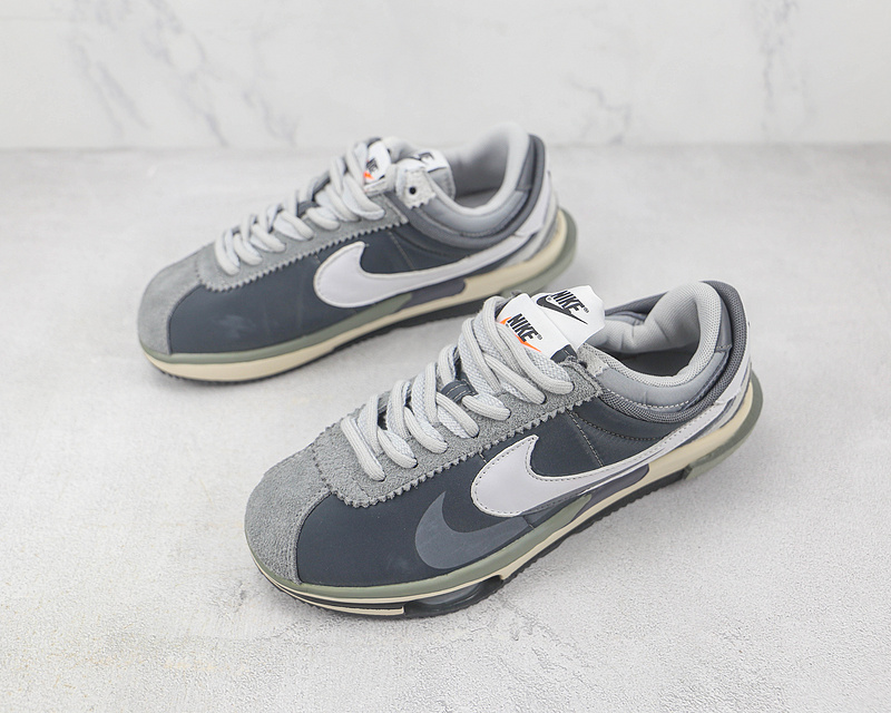 Sacai X Cortez 4.0 Og Grey/White/Light Grey 9