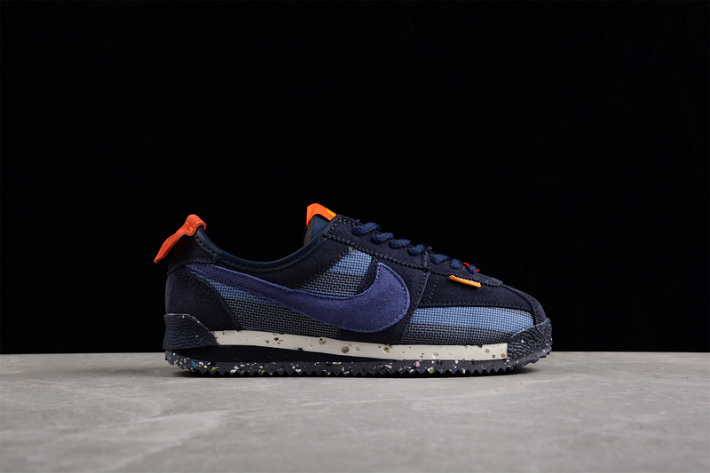 Cortez 50Th Anniversary X Union Navy Blue/Black/Orange 3