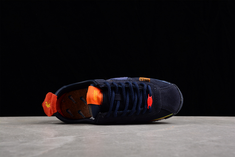 Cortez 50Th Anniversary X Union Navy Blue/Black/Orange 23