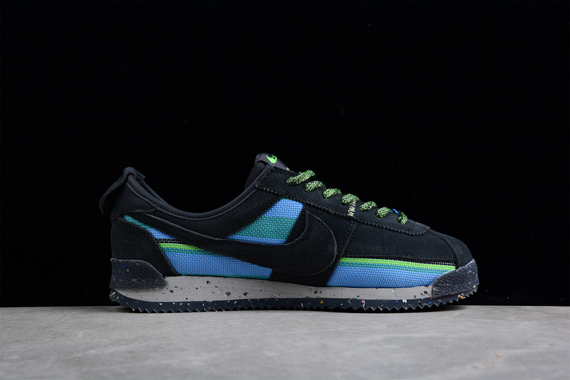 Union X Nk Cortez Black/Black/Blue 9