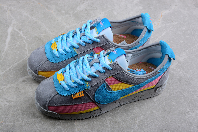 Union X Nk Cortez Sky Blue/Grey/Yellow 19