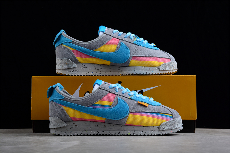 Union X Nk Cortez Sky Blue/Grey/Yellow 33