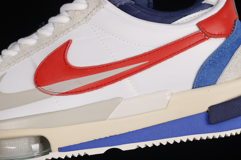 Sacai X Air Zoom Cortez Sp 4.0 White/Red/Blue 19