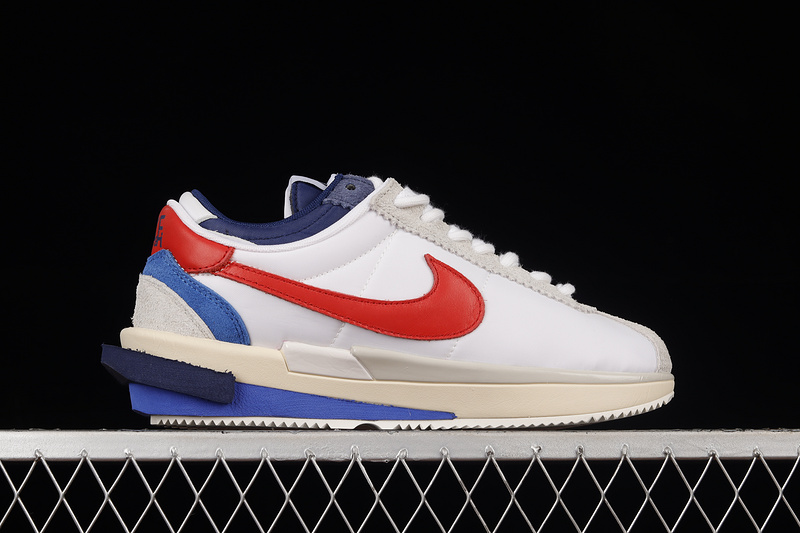 Sacai X Air Zoom Cortez Sp 4.0 White/Red/Blue 21