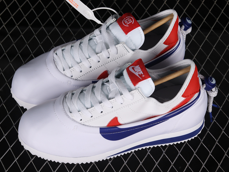 Clot Cortez Forrest Gump White/Game Royal/University Red 19