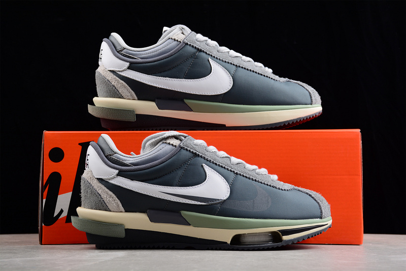 Gz Sacai X Cortez 4.0 Grey/Grey/White 5