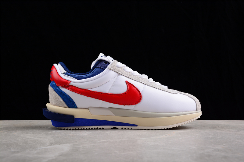 Gz Sacai X Cortez 4.0 Og White/Varsity Red/Varsity Royal 3