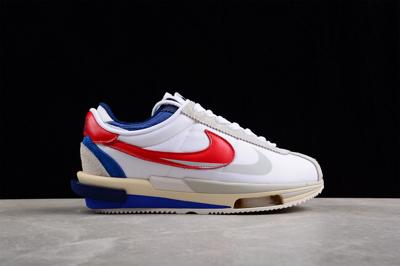 Gz Sacai X Cortez 4.0 Og White/Varsity Red/Varsity Royal 9