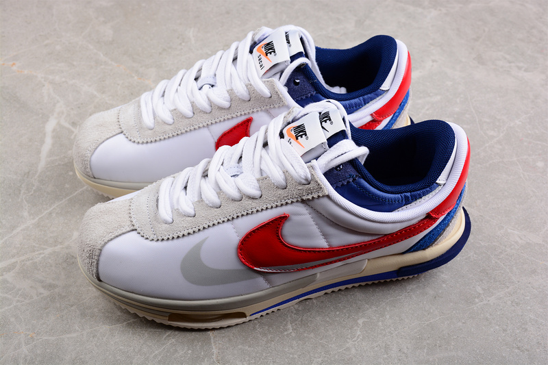 Gz Sacai X Cortez 4.0 Og White/Varsity Red/Varsity Royal 29