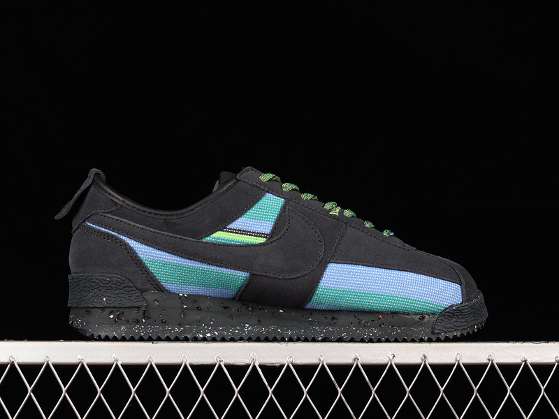 Union La X Cortez Sp Off Noir/Neptune Green/Mean Green 7