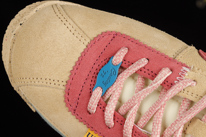 Union La X Cortez Sp Grain/Pink Clay/Dutch Green/Bicycle Yellow/Blustery 9