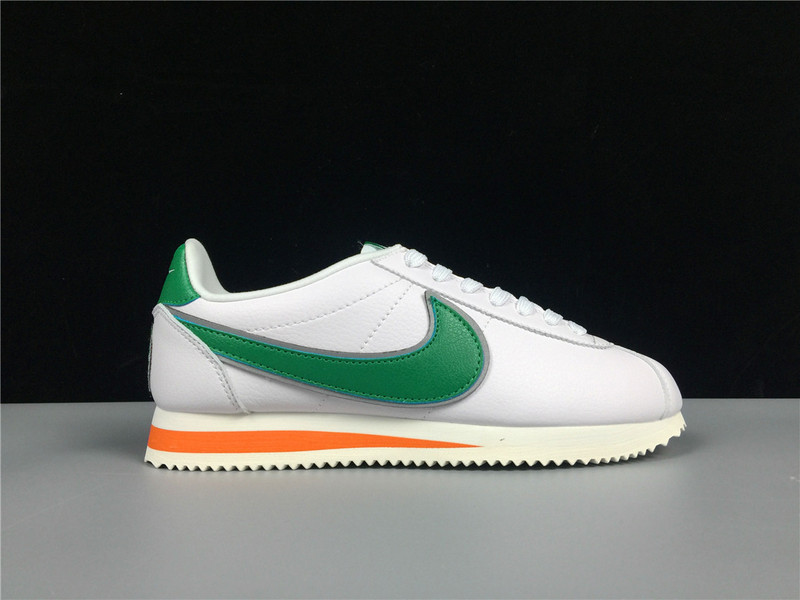 Classic Cortez Stranger Things Hawkins High School White/Green 19