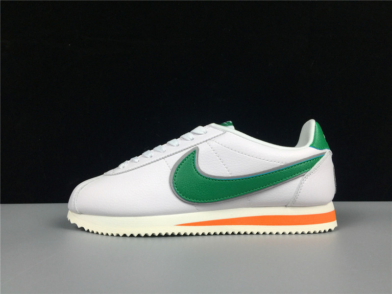 Classic Cortez Stranger Things Hawkins High School White/Green 41