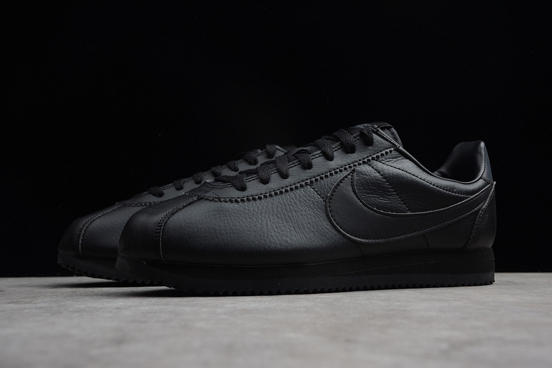 Classic Cortez Leather Forrest Gump Black/Anthracite/Black 15