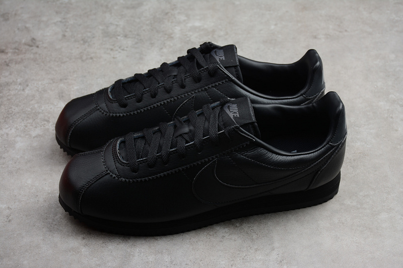 Classic Cortez Leather Forrest Gump Black/Anthracite/Black 17