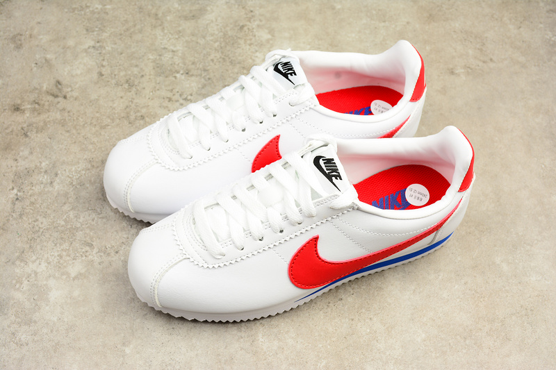 Classic Cortez Forrest Gump White/Red 19