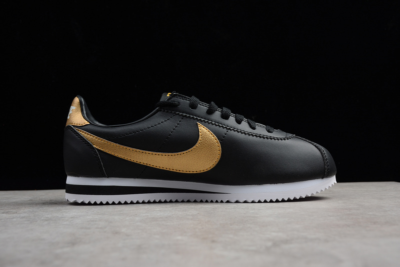 Cortez Se Xlv Black/Metallic Gold White 17