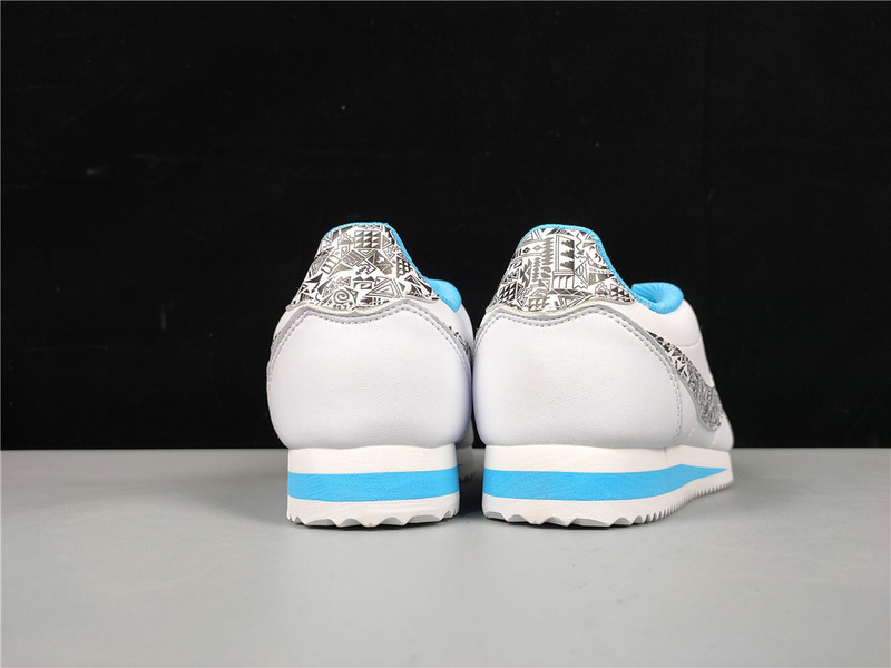 Cortez N7 White/Black/Dark Turquoise/White 29