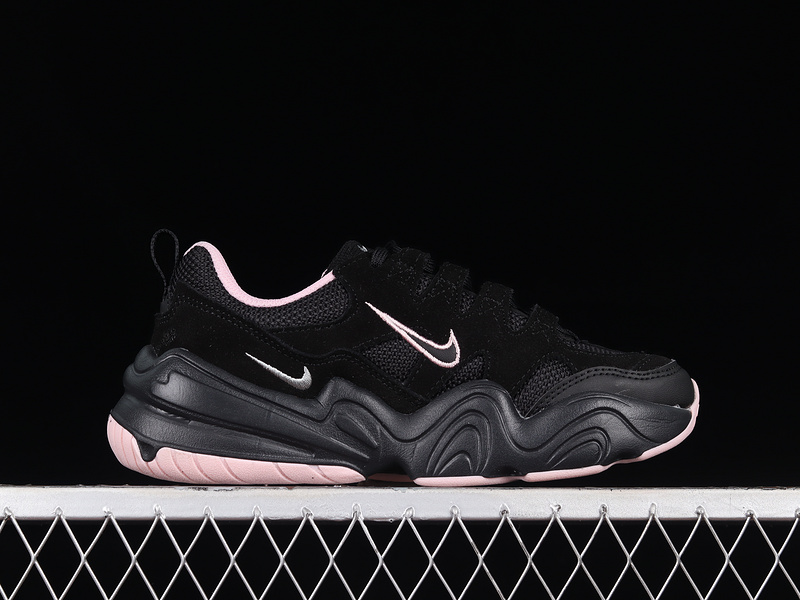 Court Lite 2 Running Shoes Black/Black/Light Pink 9