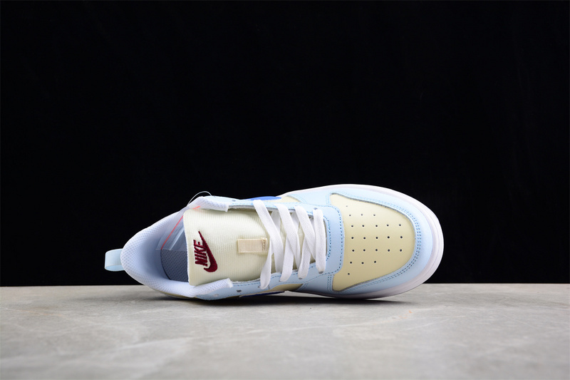 Court Borough Low 2 Fp（Gs）White/Yellow/Blue 7