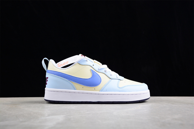 Court Borough Low 2 Fp（Gs）White/Yellow/Blue 19