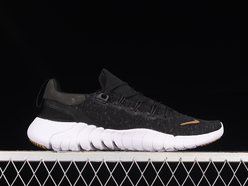 Free Run 5 0 Dark Smoke Grey/Black/Metallic Gold Coin 17