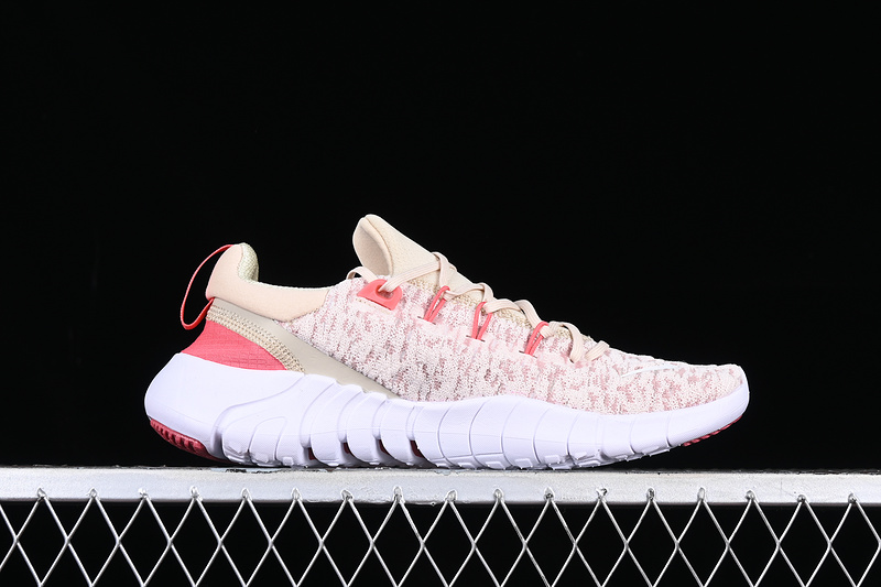 Free Run 5.0 Next Nature White/Pink/Brown 11