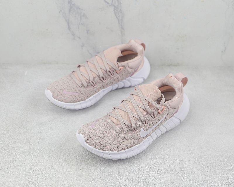 Free Rn 5.0 Next Nature Platinum Violet/Champagne/White 9