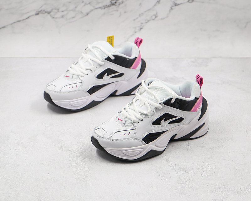 M2k Tekno White/White/China Rose/Black 11