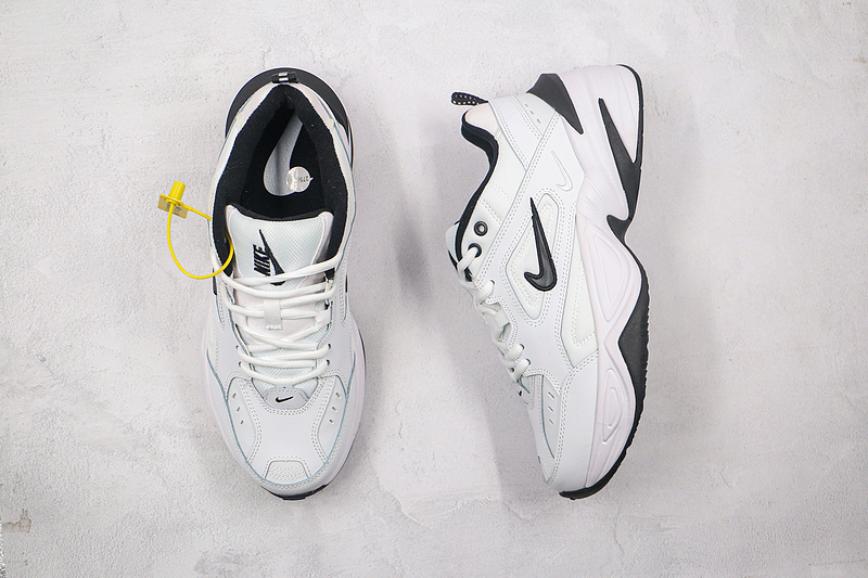 Air M2k Tekno White/White/Black 5