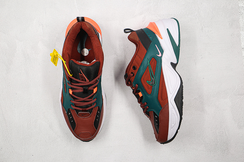 M2k Tekno Pueblo Brown/Rainforest-Bright Mango-Black 5