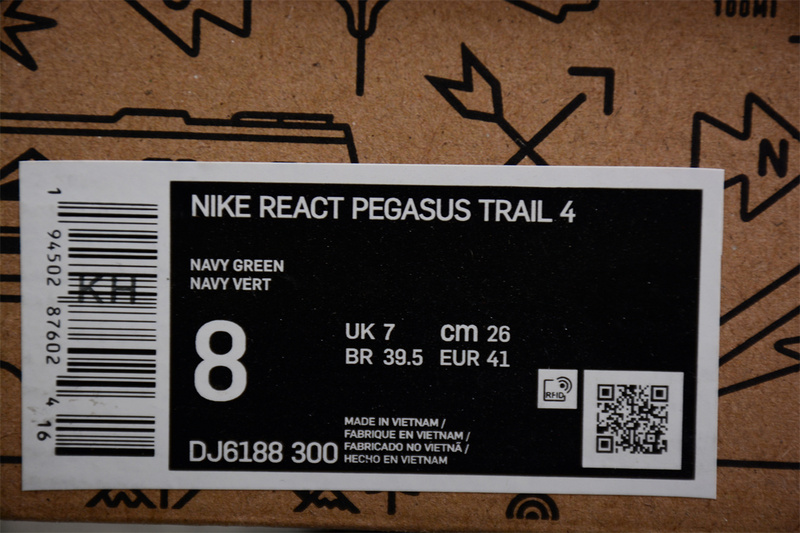 React Pegasus Trail 4 Navy Blue/Black/White-Green 3