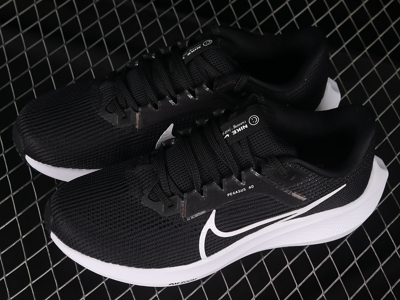 Air Zoom Pegasus 40 Black/Black/White 11