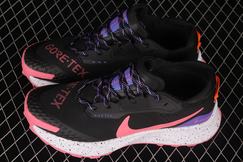 Pegasus Trail 3 Running Shoes Core Black/Pink/Purple 11