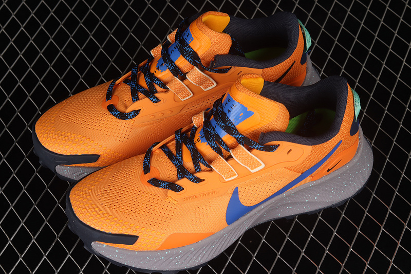 Air Zoom Pegasus Trail 3 Total Orange/Blue/Grey 19