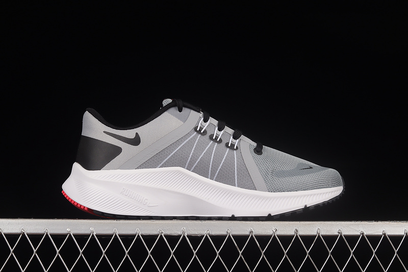 Quest 4 Running Shoes Grey/Black/White 13