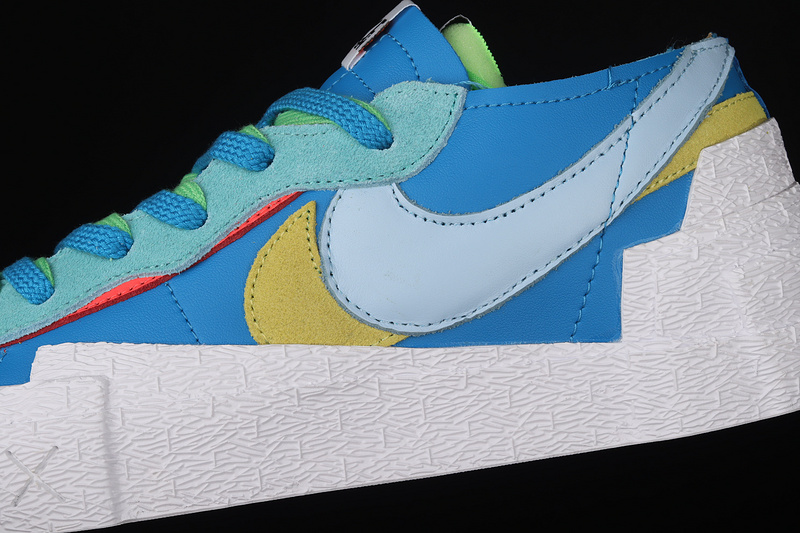 Sacai X Kaws X Blazer Low Blue/White/Multi-Color 27