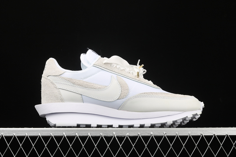 Sacai X Lvd Waffle Daybreak White/White 3