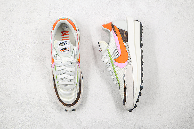 Sacai X Ldv Waffle Medium Grey/Orange/Pink 19