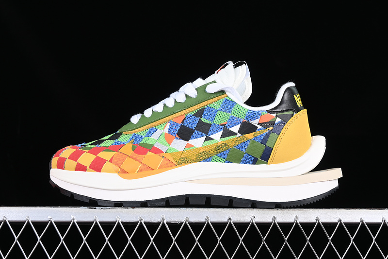 Sacai Woven 4.0 White/Yellow/Green/Black/Orange 17