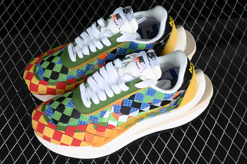 Sacai Woven 4.0 White/Yellow/Green/Black/Orange 21