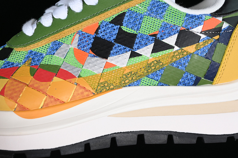 Sacai Woven 4.0 White/Yellow/Green/Black/Orange 23