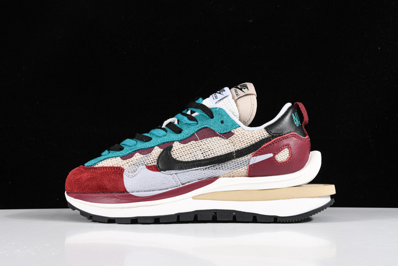 I8x Sacai X Regasus Vaporrly Sp Beige/Purplish Red-Grass Green 17