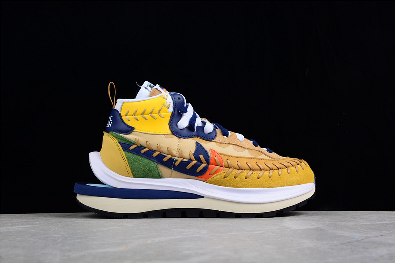 Sacai X Jean Paul Gaultier X Vaporwaffle Sesame/Blue Void/White 7