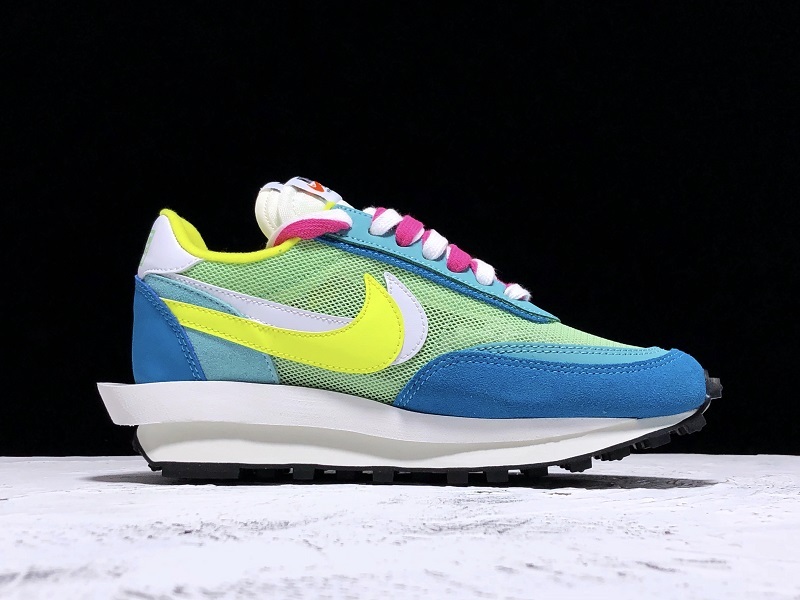 Sacai X Lvd Waffle Daybreak Blue/Green/Yellow/White 3