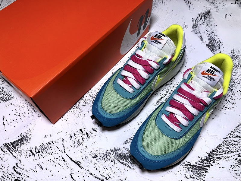 Sacai X Lvd Waffle Daybreak Blue/Green/Yellow/White 21