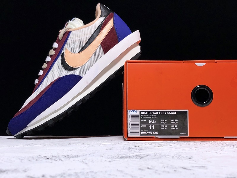 Sacai X Ldv Waffle Daybreak Navy Blue/Multi-Color 3